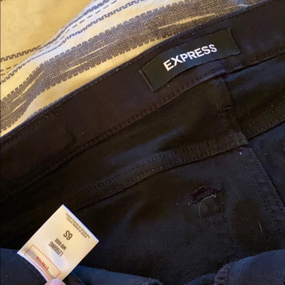 Express Brand black skinny jeans - Picture 4 of 5